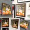 Brown Walnut 23x34 Picture Frame | 23 x 34 Poster Frame | Dark Wooden Photo Frame